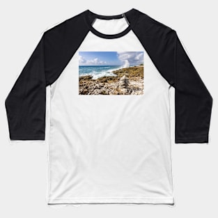 Crashing Waves Baseball T-Shirt